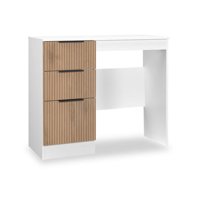Jago Slatted Effect Vanity Desk