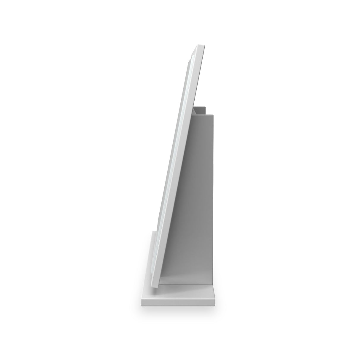 Jago-slatted-effect-large-mirror-white from Roseland Furniture