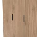 Jago-tall-3-door-wardrobe-green from Roseland Furniture