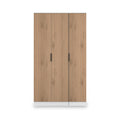 Jago-tall-3-door-wardrobe-white from Roseland Furniture