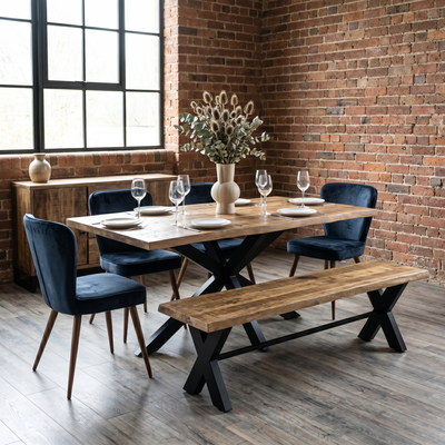 Carrow 180cm Mango Wood Dining Table