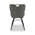 Peran Soft Faux Leather Grey Dining Chair from Roseland Furniture