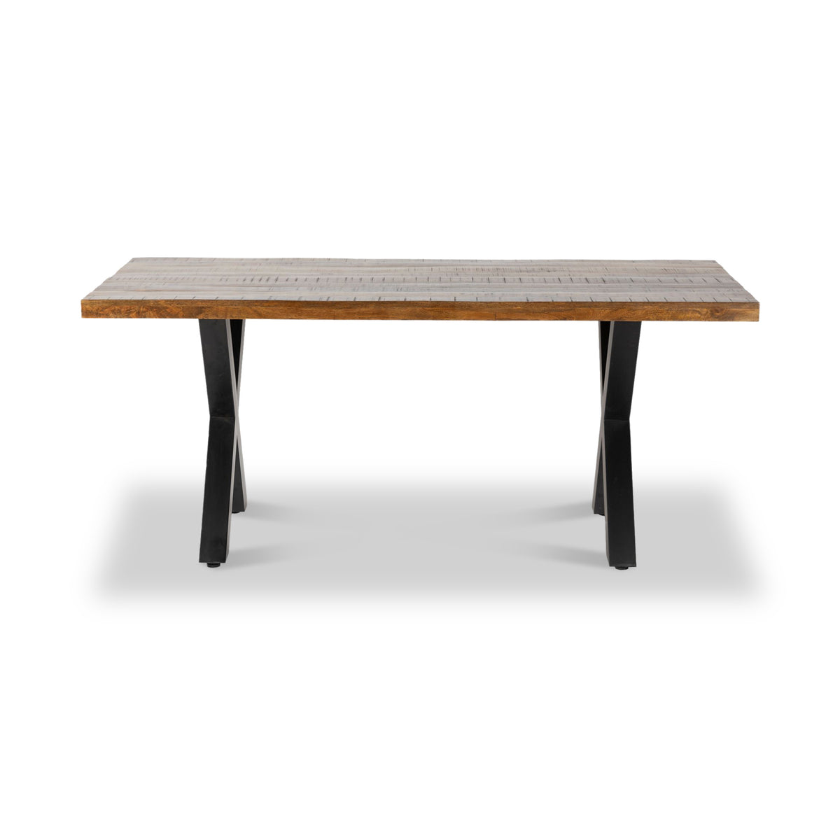 Benjin 180cm Mango Wood Dining Table for 6-8 from Roseland Furniture