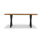 Benjin 180cm Mango Wood Dining Table from Roseland Furniture