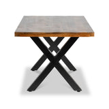 Benjin 180cm Mango Wood Dining Table from Roseland Furniture