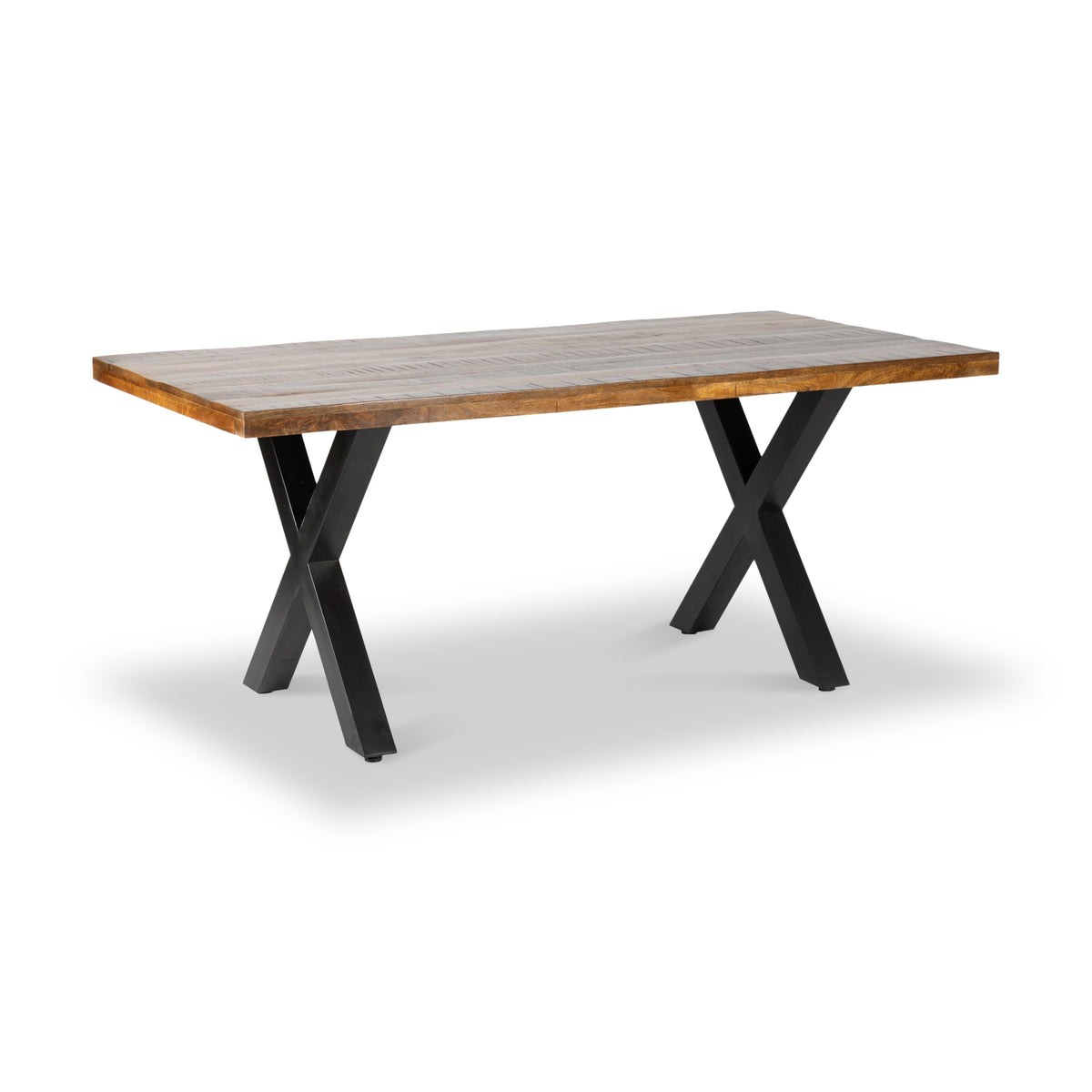 Benjin 220cm Mango Wood Dining Table from Roseland Furniture