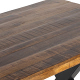Benjin 220cm Mango Wood Dining Table from Roseland Furniture