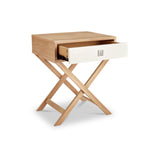 Abel 1 Drawer Bedside Table by Roseland Furniture