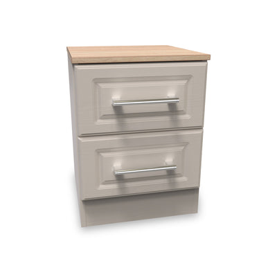 Talland 2 Drawer Bedside Cabinet