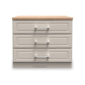 Talland Taupe 3 Drawer Chest by Roseland Furniture