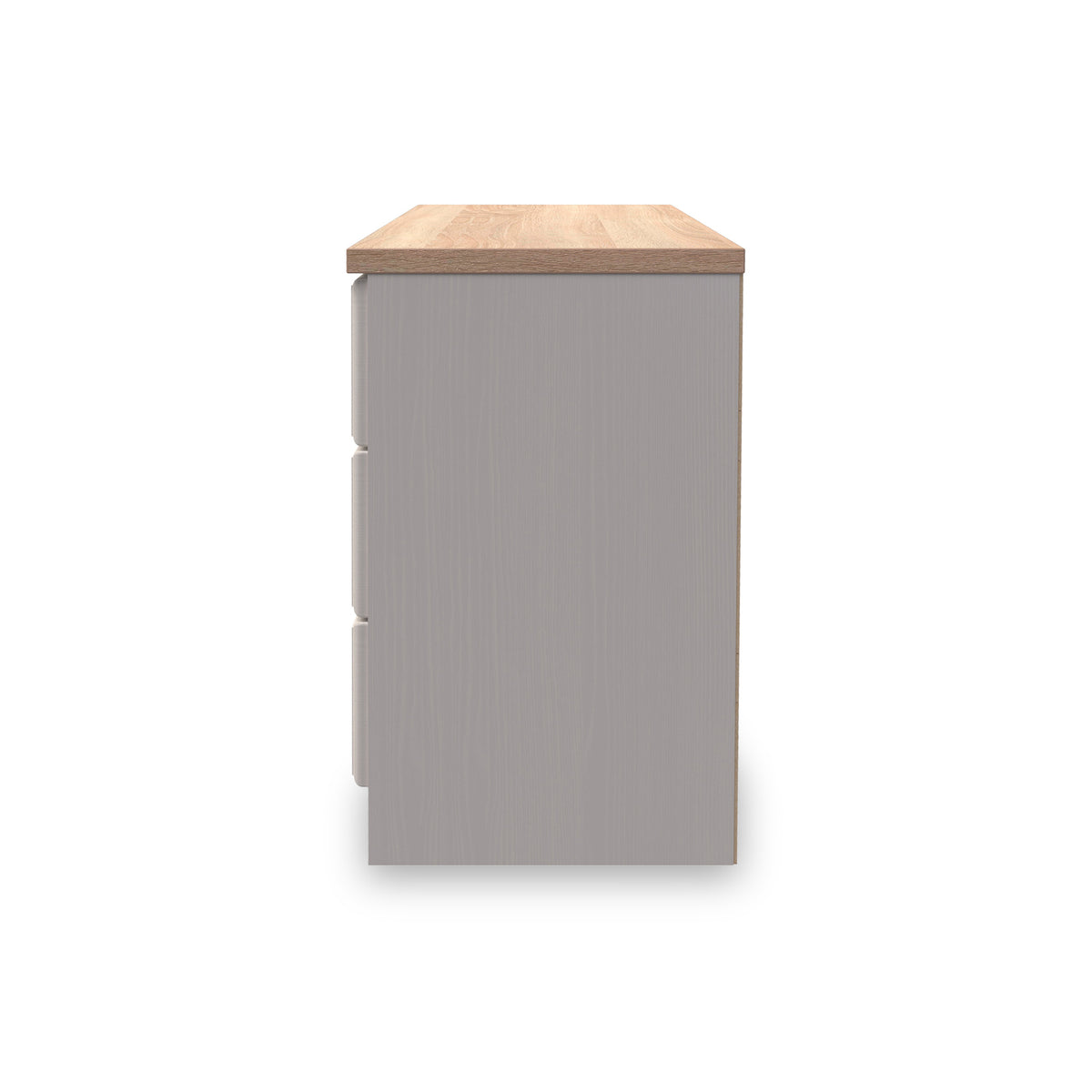Talland Taupe 3 Drawer Chest by Roseland Furniture
