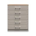 Talland Ash 5 Drawer Chest by Roseland Furniture