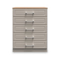 Talland Ash 5 Drawer Chest by Roseland Furniture