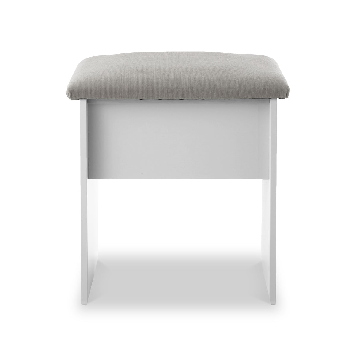 Talland White Stool by Roseland Furniture