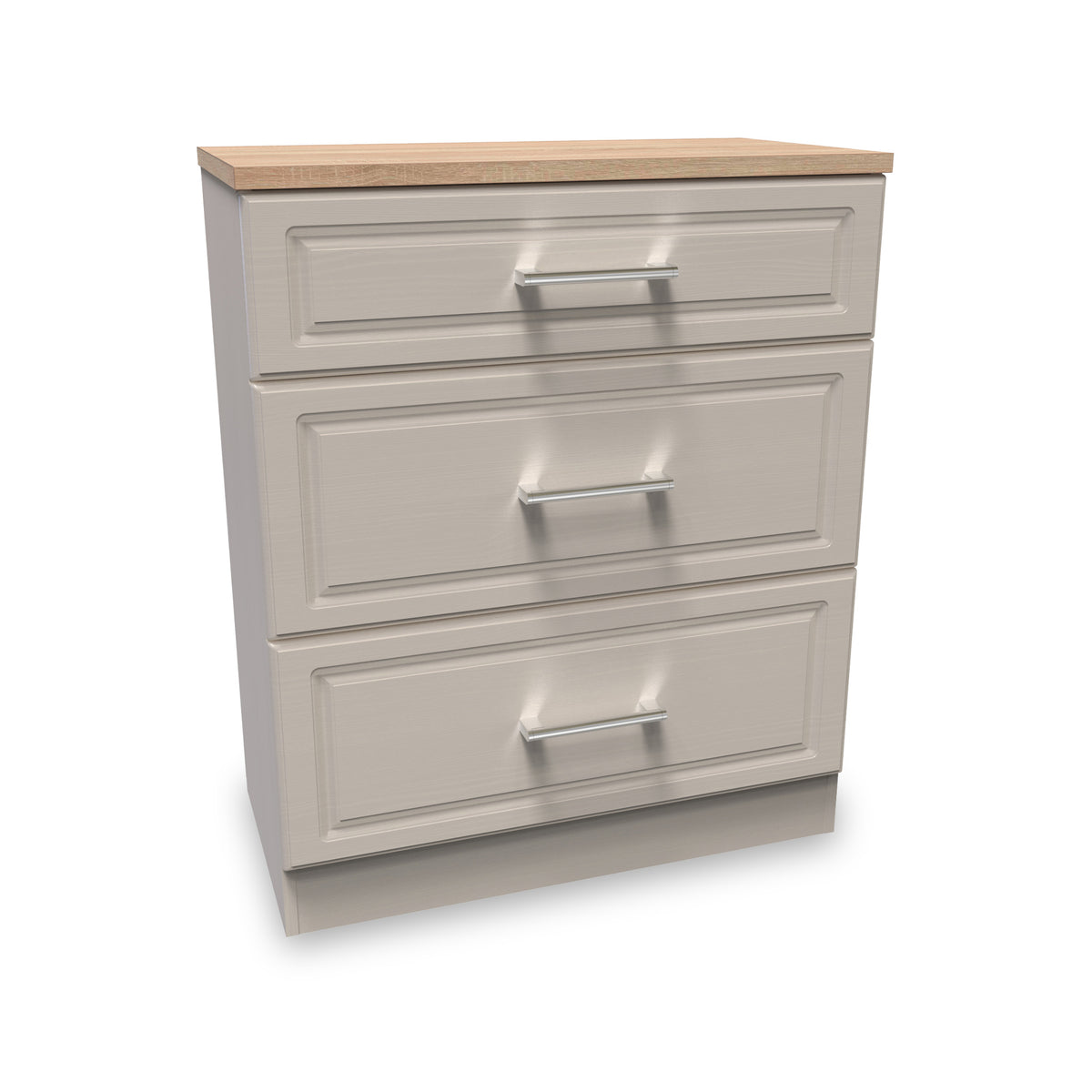 Talland Ash 3 Drawer Deep Chest by Roseland Furniture