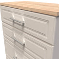 Talland Ash 4 Drawer Deep Chest by Roseland Furniture