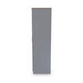 Talland Grey Triple Wardrobe by Roseland Furniture