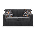 Bawtry Charcoal Faux Linen 2 Seater Sofabed with Charcoal Scatter Cushions from Roseland Furniture