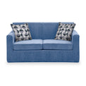 Bawtry Denim Faux Linen 2 Seater Sofabed with Mono Scatter Cushions from Roseland Furniture