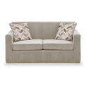 Welton Oatmeal Soft Weave 2 Seater Sofa Bed with Morelisa Oatmeal 