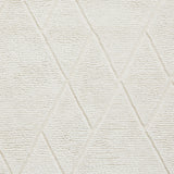 Wilburn Diamond Wool Rug Natural from Roseland Furniture