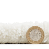 Wilburn Diamond Wool Rug Natural from Roseland Furniture