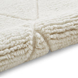 Wilburn Diamond Wool Rug Natural from Roseland Furniture