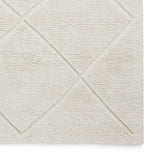 Emerson Diamond Wool Rug Natural from Roseland Furniture