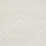 Emerson Diamond Wool Rug Natural from Roseland Furniture