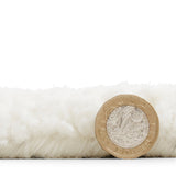 Emerson Diamond Wool Rug Natural from Roseland Furniture
