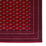 Belvett Traditional Diamond Pattern Rug Red from Roseland Furniture