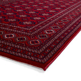 Hopewell Traditional Circle Pattern Rug Red from Roseland Furniture