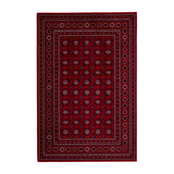 Hopewell Traditional Circle Pattern Rug Red from Roseland Furniture