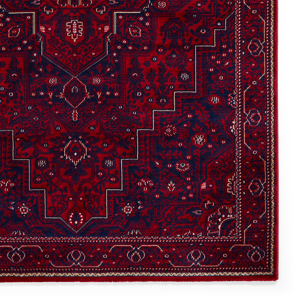 Lansing Traditional Patterned Rug Red from Roseland Furniture