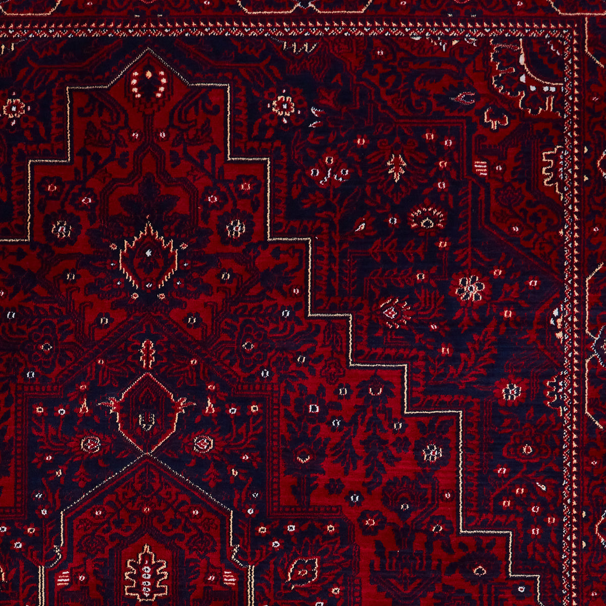 Lansing Traditional Patterned Rug Red from Roseland Furniture