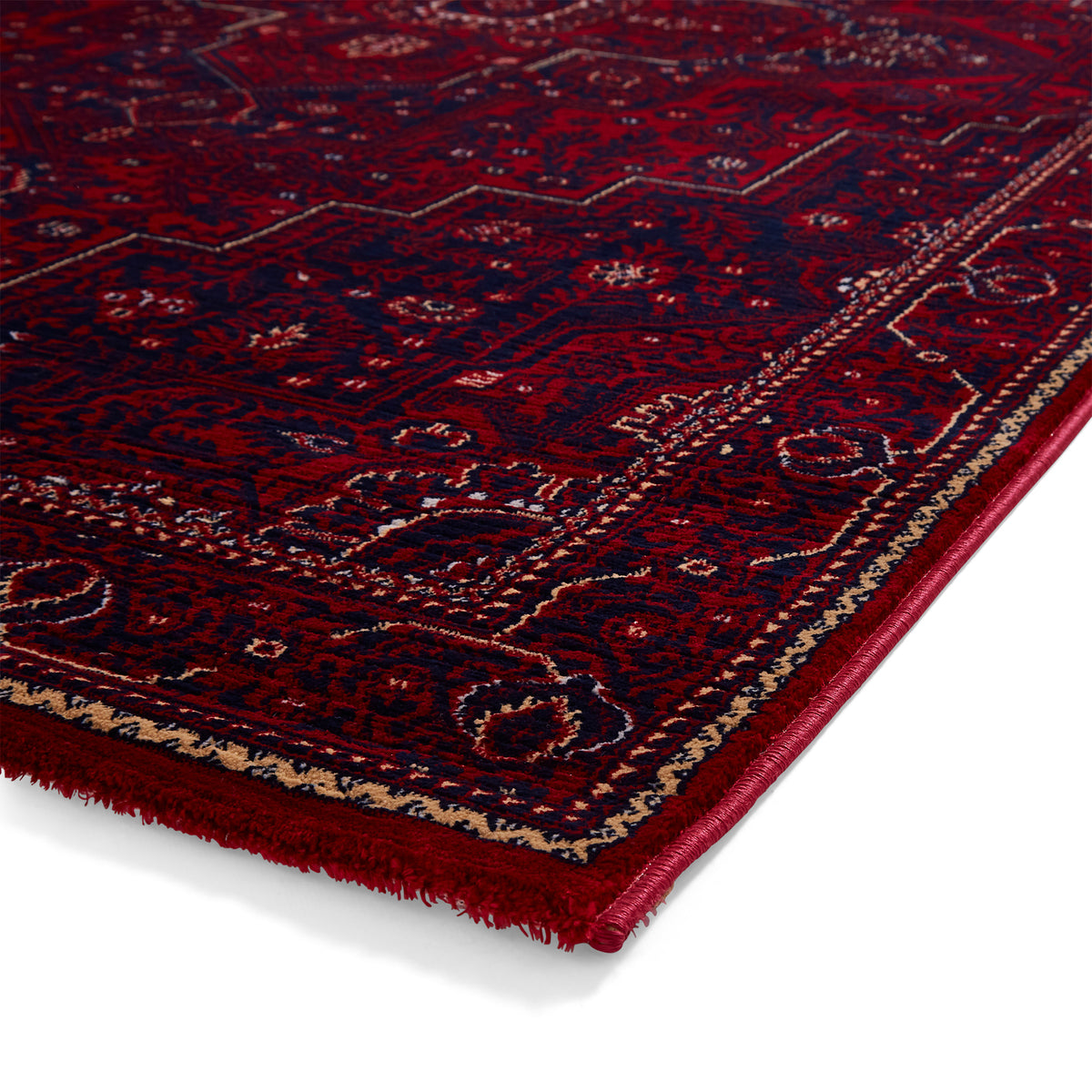 Lansing Traditional Patterned Rug Red from Roseland Furniture