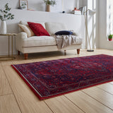 Lansing Traditional Patterned Rug Red from Roseland Furniture