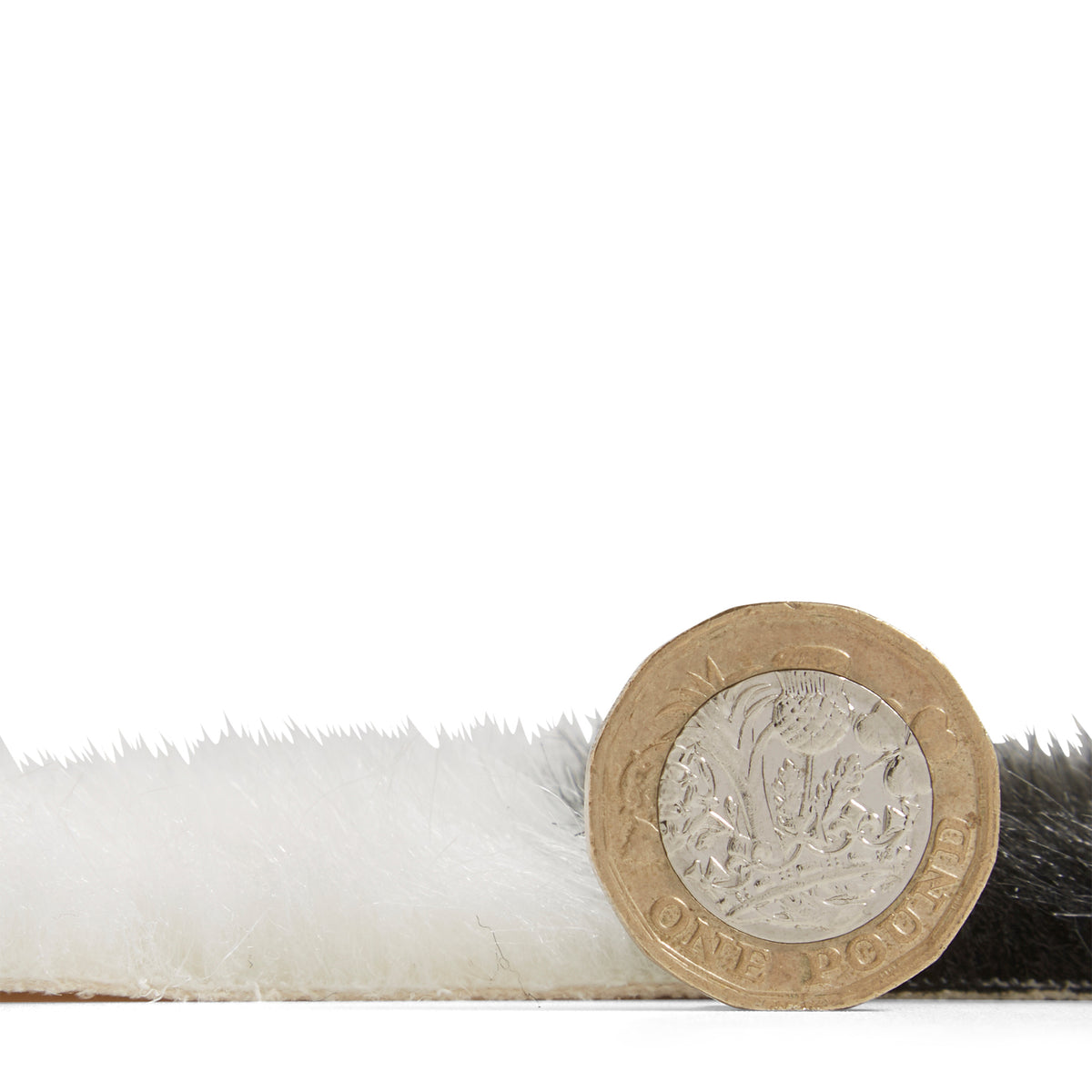 Bellaire Faux Cow Print Rug Black White from Roseland Furniture