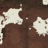 Alamo Faux Cow Print Rug Brown White from Roseland Furniture