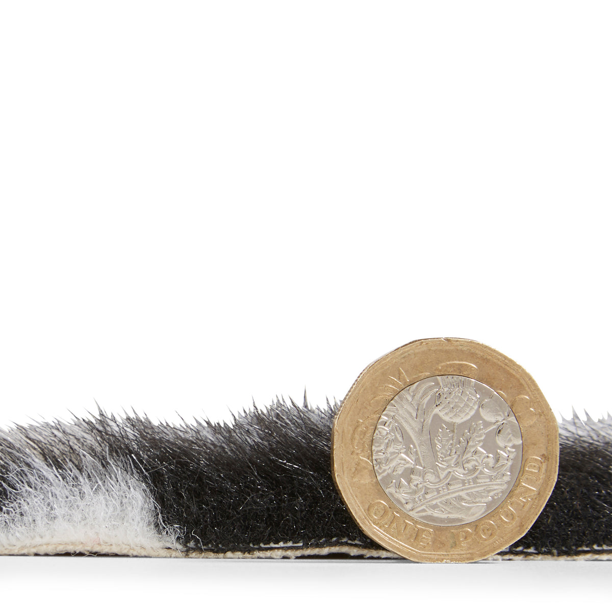 Faux Fur Zebra Print Rug Black White from Roseland Furniture