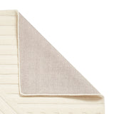 Sedra Diagonal Imprinted Rug Ivory from Roseland Furniture