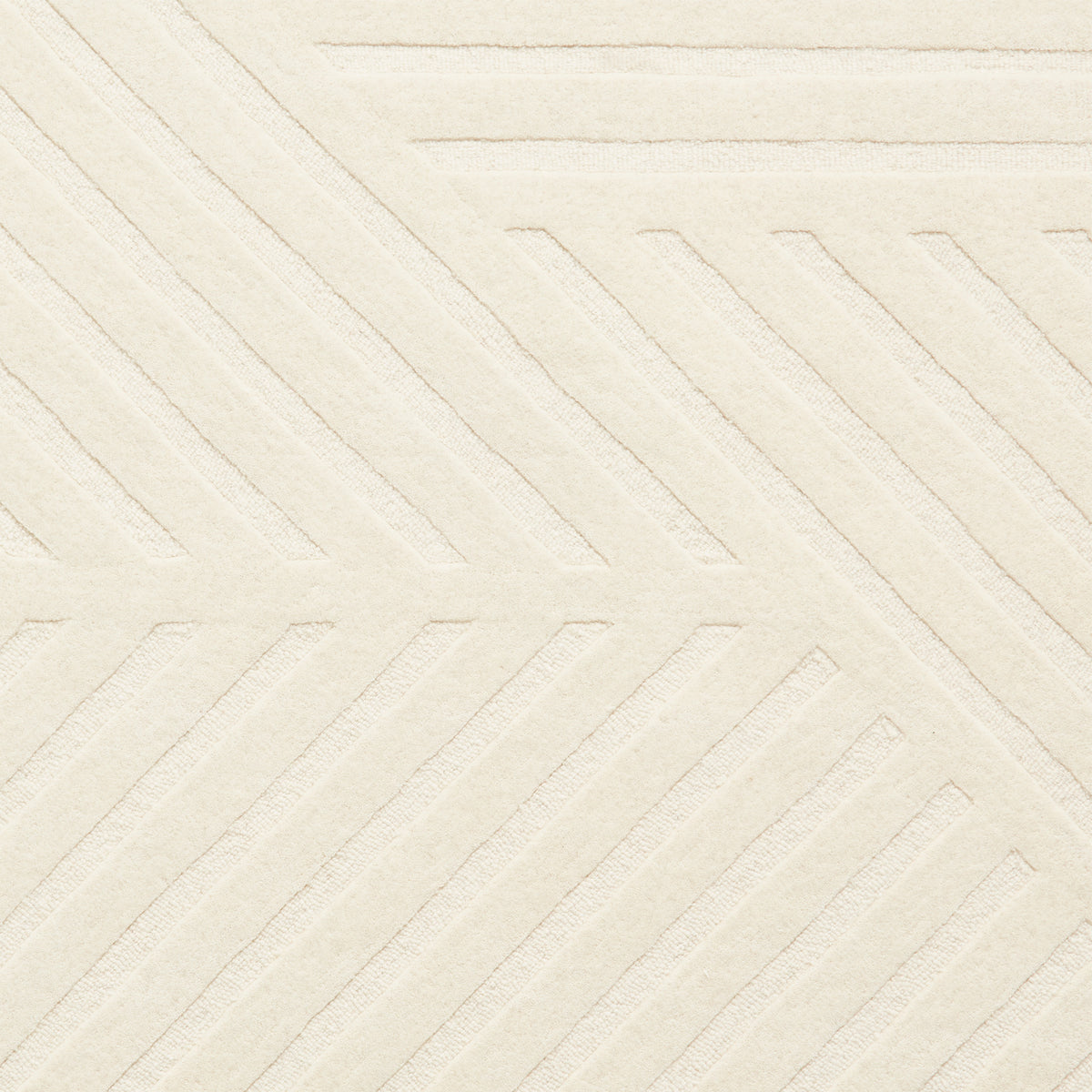 Sedra Diagonal Imprinted Rug Ivory from Roseland Furniture