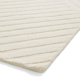 Sedra Diagonal Imprinted Rug Ivory from Roseland Furniture