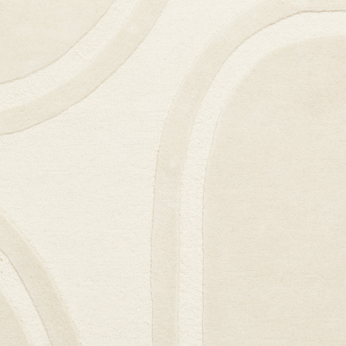 Sedra Curve Imprinted Rug Ivory from Roseland Furniture