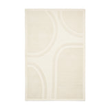 Sedra Curve Imprinted Rug Ivory from Roseland Furniture