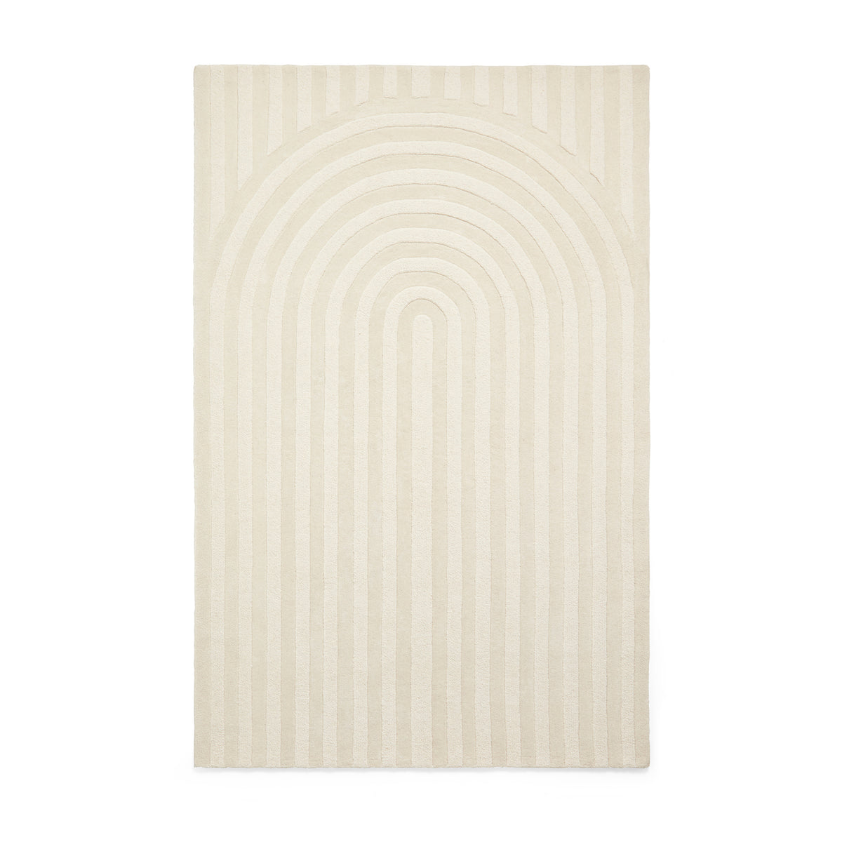 Sedra Arch Imprinted Rug Ivory from Roseland Furniture