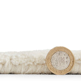 Sedra Geometric Imprinted Rug Ivory from Roseland Furniture