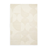 Sedra Geometric Imprinted Rug Ivory from Roseland Furniture