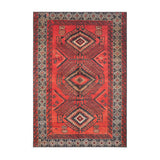 Birchall Washable Tribal Design Rug Red from Roseland Furniture