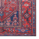 Birchall Washable Persian Design Rug Red from Roseland Furniture